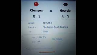 Clemson vs Georgia College Basketball 11-23-25 Prediction