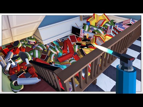 I Filled a House to the Roof With Explosives & Fireworks - New Map & Fireworks! - Fireworks Mania
