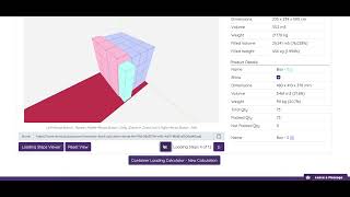 Container Loading Calculator (Old Version)