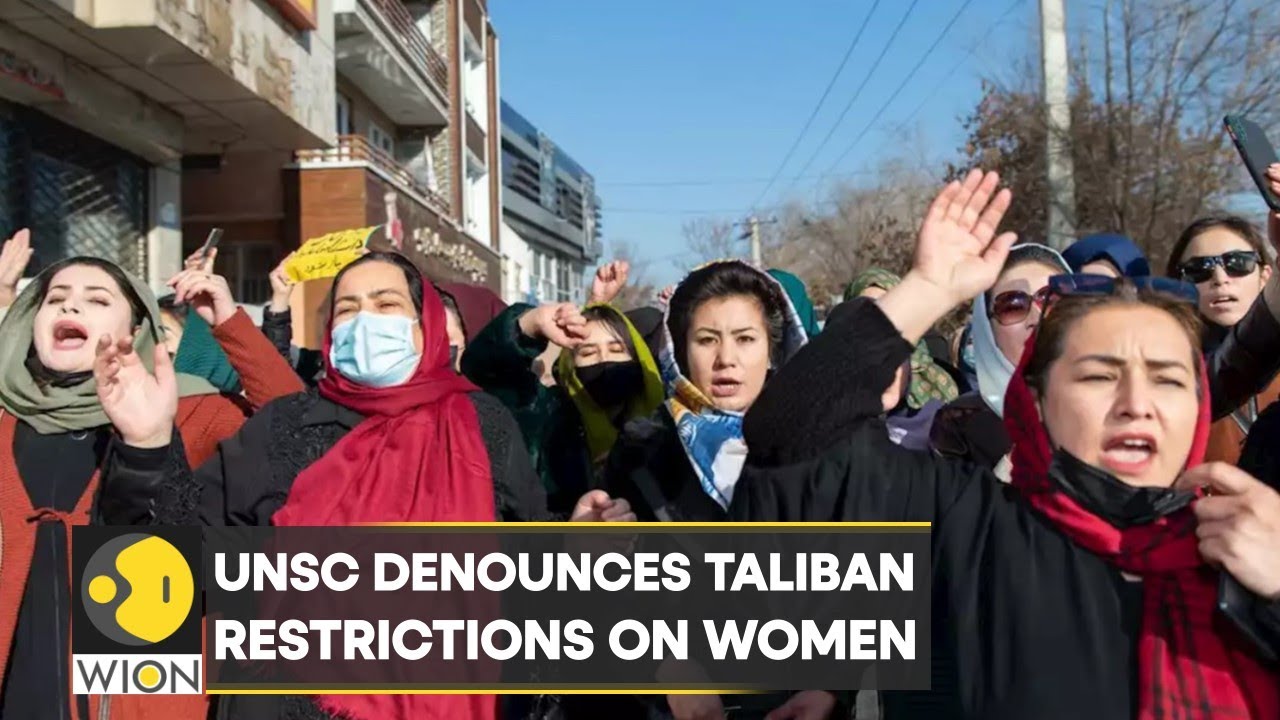 UNSC Denounces Taliban Government’s Restrictions on Women