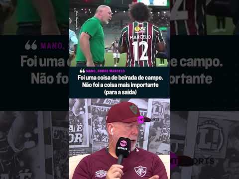 TRETA ENTRE MARCELO E MANO MENEZES? O TÉCNICO ABRIU O JOGO SOBRE A SITUAÇÃO! #shorts