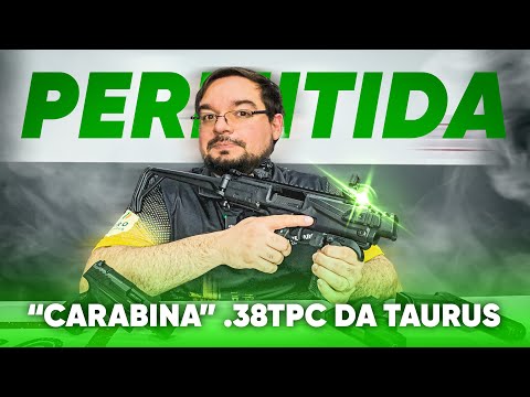 Primeira "Carabina" .38 tpc! RONI da Taurus GX4 Carry é Permitido pra CACs!