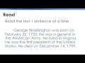 Reading Comprehension and Keyword Identification
