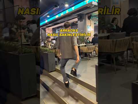 Arkadaş nasıl sakinleştirilir. #shorts