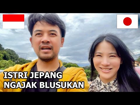 ISTRI JEPANG BLUSUKAN DI HUTAN❗️Penasaran keren banget tempatnya