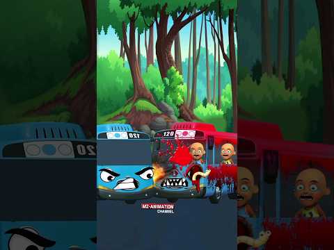 Tayo mengalahkan bus tayo hantu #shorts #viral #upinipin