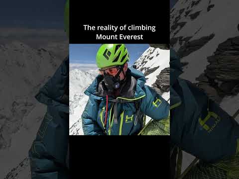 Reality of climbing Mount Everest