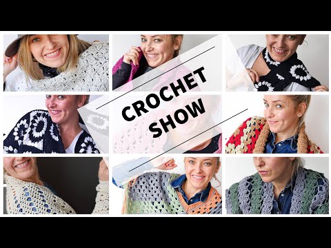 Crochet show!!! with easy crochet tutorials