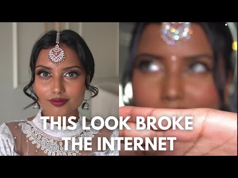 Recreated THE Viral Look — 61 M Views 👀✨ | Nainowale Makeup