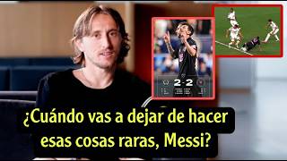 ¡El comentario sorpresa de Luka Modric sobre Messi después del partido Intermiami vs Philadelphia Un