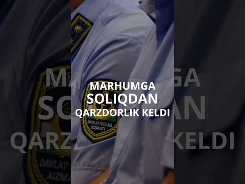 Samarqandda 3 yil oldin o’lgan odamga soliqdan qarzdorlik keldi #ozbekiston #news