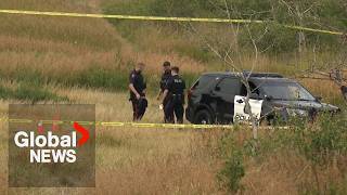 YouTube video thumbnail: Suspect Dead After Shootout With Calgary Police in Edworthy Park Leaves Officer Injured