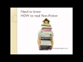 Understanding Non-Fiction Texts
