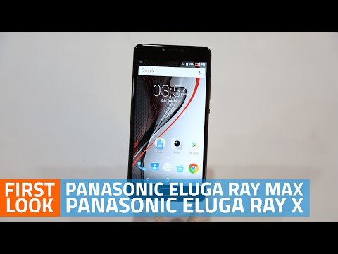 (ENGLISH) Panasonic Eluga Ray Max, Eluga Ray X First Look