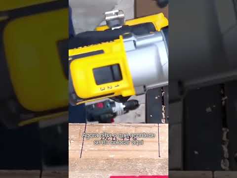 A combinação entre TORQUE e RPM na DEWALT DCD996