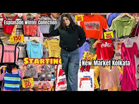 New Market Kolkata Winter Collection 2024 | Kolkata New Market 2024 | Esplanade Kolkata 2024