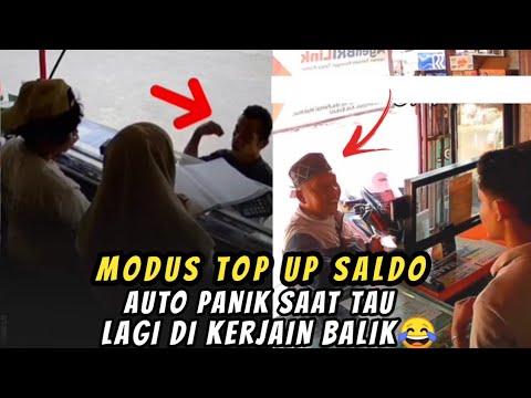 PENIPU PANIK❗Modus Top Up Saldo,Auto Panik Saat Tau Lagi Dikerjain Balik