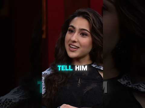 Sara Ali Khan’s Face When Saif Said THIS 😅 | Karan Johar in Shock!