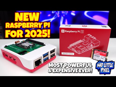 The Most POWERFUL & EXPENSIVE Raspberry Pi Ever! 🤯Pi 5 With 16GB RAM!