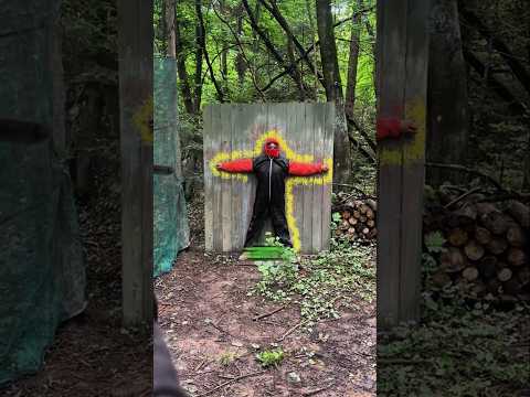 This paintball shooter NEVER misses! 😳