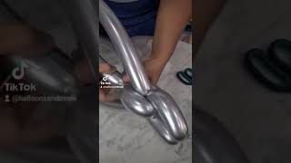 Realiza CADENA con globos 260q