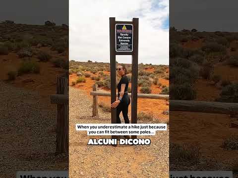 ecco il canyon più stretto del mondo!!