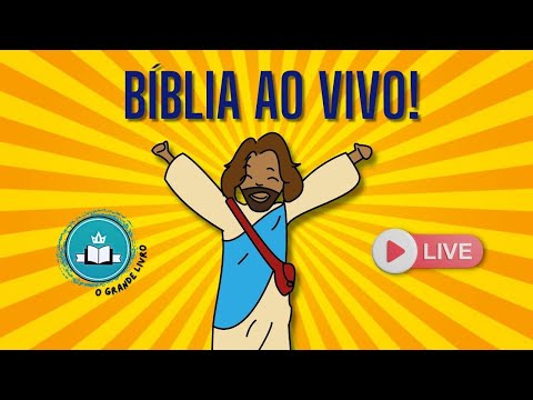 MARATONA DE DESENHOS! HISTÓRIAS DA BÍBLIA PARA CRIANÇAS AO VIVO! [O Grande Livro TV]