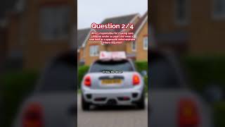 When should tyre pressures be checked? #theorytest2026 #drivingtheory #theorytestpractice #ukdriving
