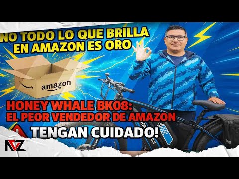 ME REGALE LA HONEY WHALE BK08|| ¡CUIDADO CON ESTE VENDEDOR DE AMAZON! || RODANDO CON LA PARKA 🚴