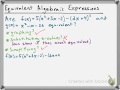 Equivalence of Functions and Expressions