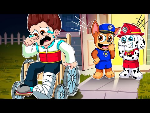 Paw Patrol Ultimate Rescue | Ryder don't run away from home! Please don't leave us | Rainbow 3