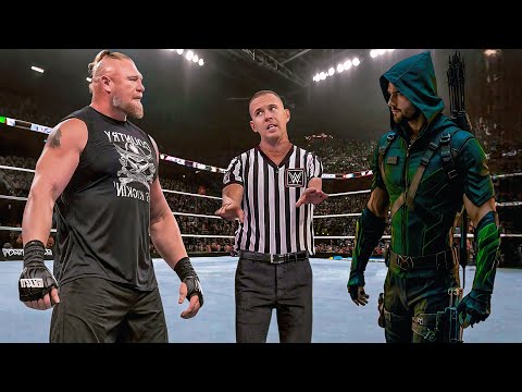 Full Match - Brock Lesnar vs Green Arrow - Iron Man Match 2025 | WWE2K Jan 10, 2025