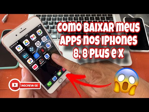 COMO BAIXAR NETFLIX, GOOGLE FOTOS E CHATGPT NOS IPHONS 8, 8 PLUS E X