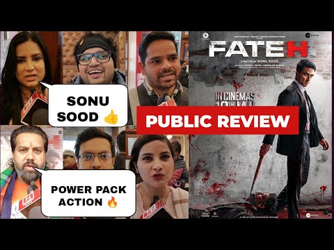 FATEH Public Review and Reaction || Fateh Movie Review || Sonu Sood || Naseeruddin Shah || Vijay R