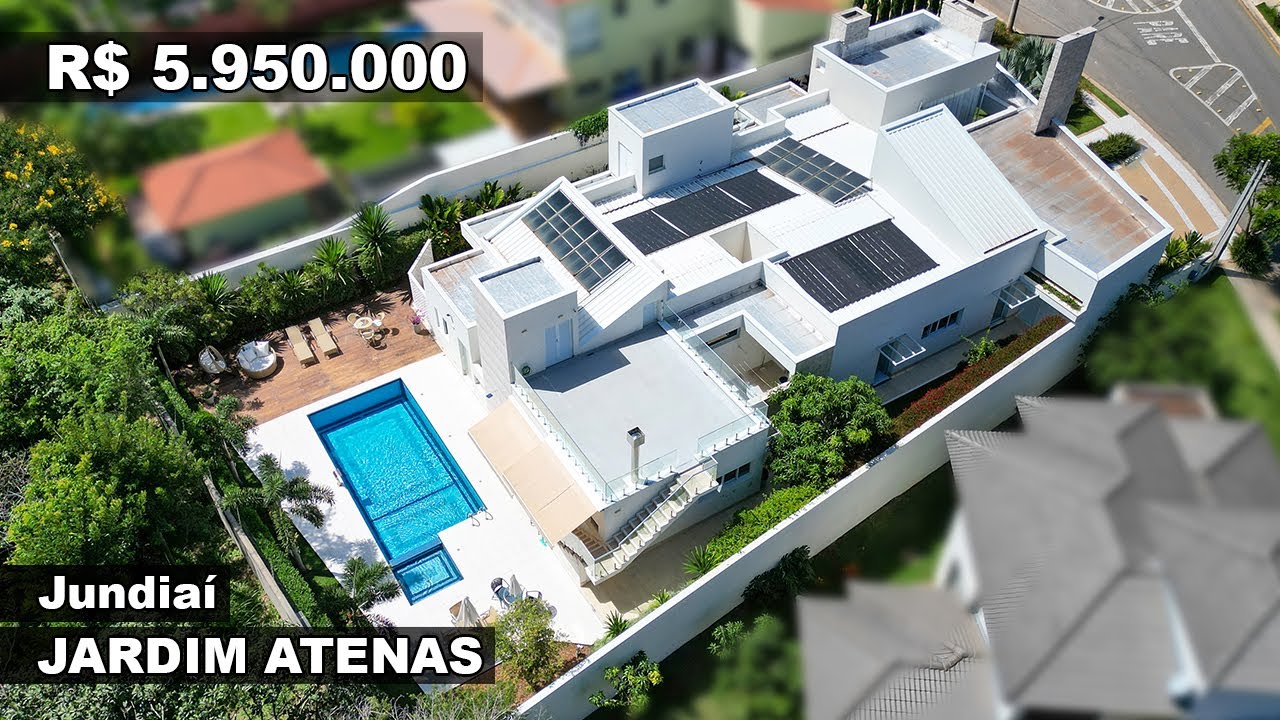Casa de alto padrão à venda no condomínio Jardim Atenas - Malota - Jundiaí/SP