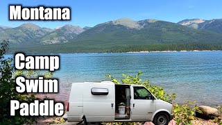 Camp Swim Paddle Montana