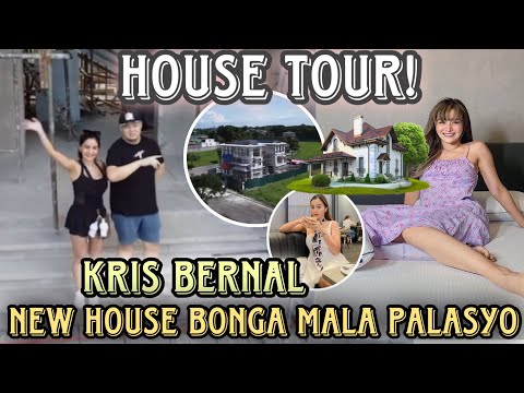 Kris Bernal’s dream house ipinakita na napakalaki at sobrang ganda mala mansion in progress w/ Perry