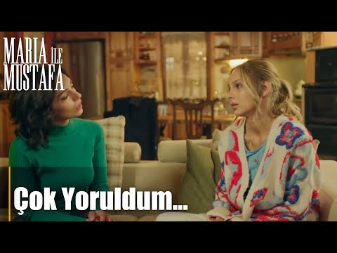 Nadire Maria'yı teselliye geldi... - Maria ile Mustafa 12. Bölüm