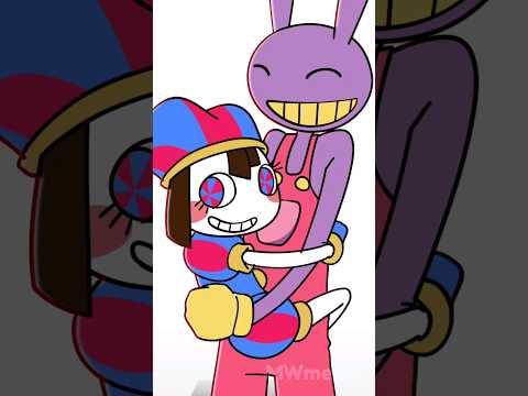 POMNI's Plan to Reclaim JAX 🤔 | The Amazing Digital Circus Fan Art #cartoon #animation #shorts #tadc
