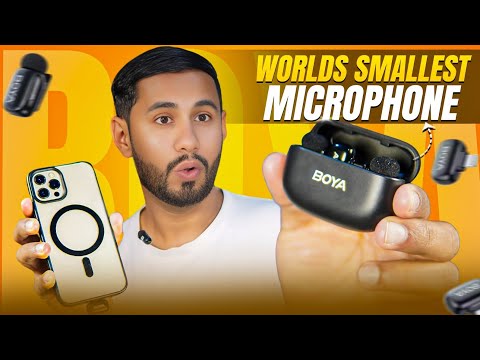 World's Smallest Microphone - Boya Mini 12 Review and Mic Test