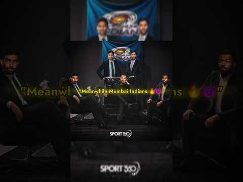 Meanwhile Mumbai Indians🔥 😈 | #shorts #ytshorts #cricket #viral #mumbaiindians #ipl2025 #rohitsharma