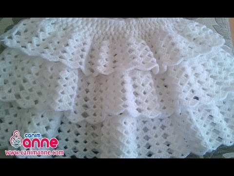 Bebek Eteği Yapımı Üst Katmanların Örülüşü @Canım Anne