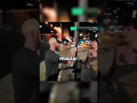 Streamer Acting Tough Until The Girl's BOYFRIEND Came!