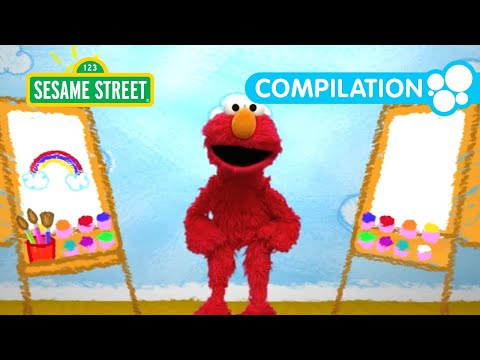 Let's Do Arts & Crafts with Elmo and Friends!🎨🖍️ | 1 HOUR Sesame Street Compilation