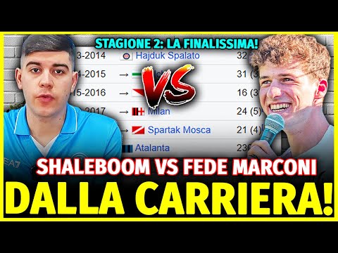 SHALEBOOM vs FEDE MARCONI:  INDOVINA IL CALCIATORE CHALLENGE 2 (la finalissima!) - SICKWOLF