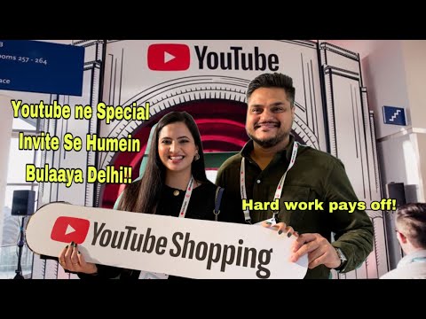 Youtube India Invited Us To Delhi - Special Event- Indian Youtubers - Sidhu Vlogs- Kritleen & Surya