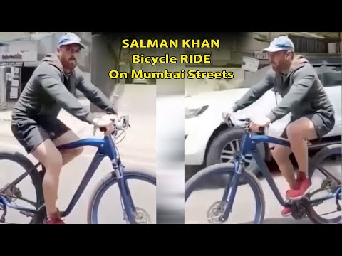 Salman Khan FEARLESS Bike Riding On Mumbai Streets #salmankhan