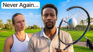The Coach Sabotages My Video Again (Elina vs Gaël at Golf)