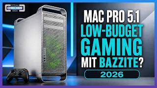 Low-Budget Gaming 2026: Alter Mac Pro 5.1 mit Bazzite! Perfekter Low-Budget Gaming PC ?
