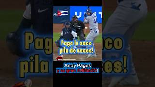 Andy Pages y su gran juego de 3 Jonrones #AndyPages #homerun #mlblb